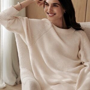 Jenni Kayne Cotton Fisherman Sweater